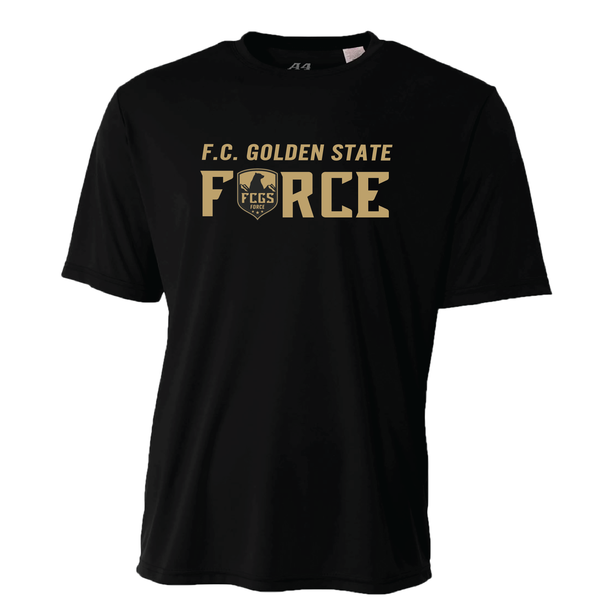 FCGS Force Black Performance Tee Blank