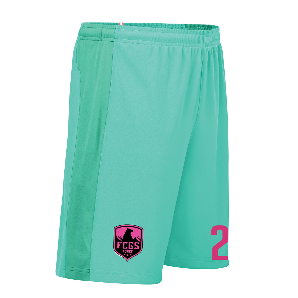 FCGS Force Unisex Goal Keeper Shorts- Select 1st Color