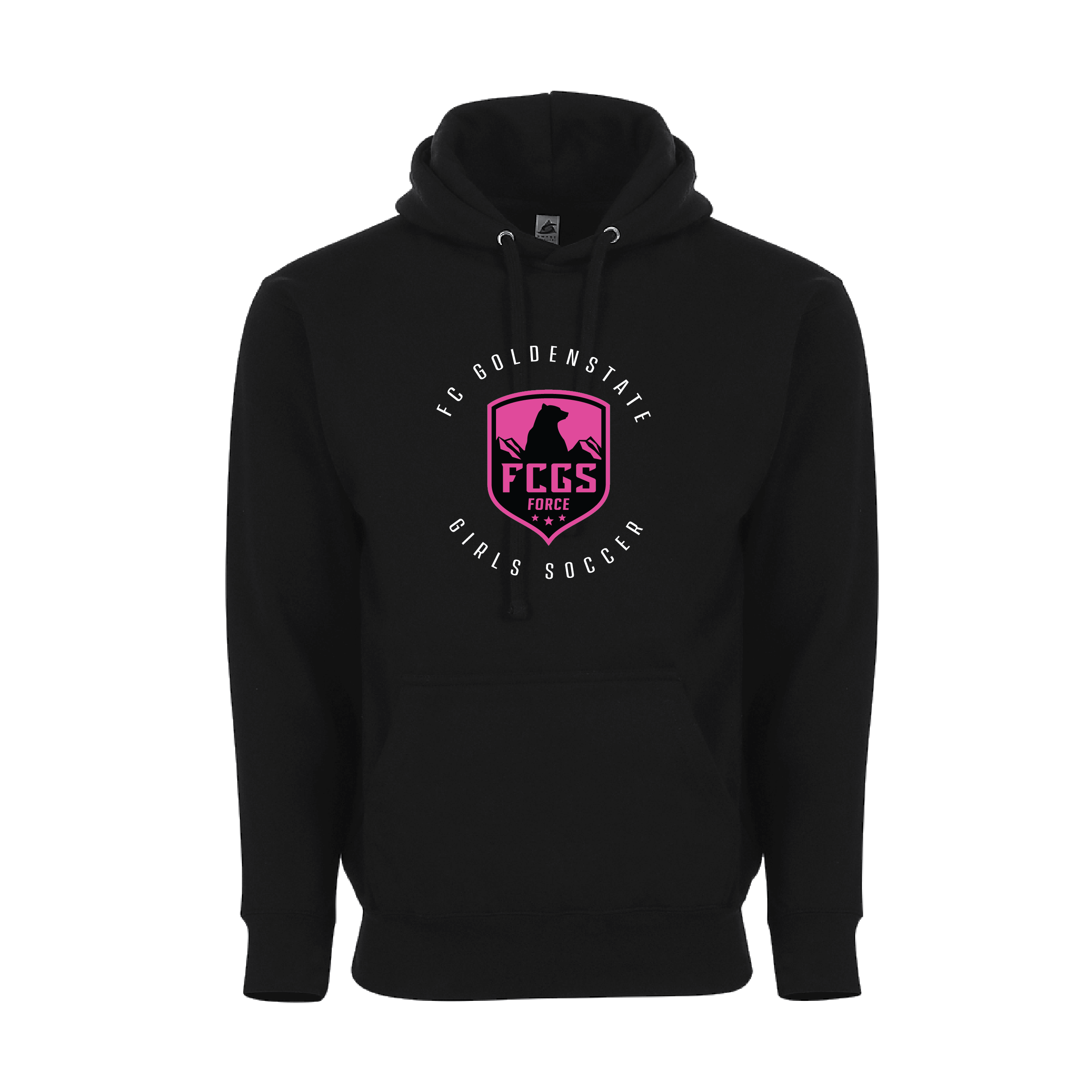 FCGS Girls Black Hoodie D1 (Unisex)