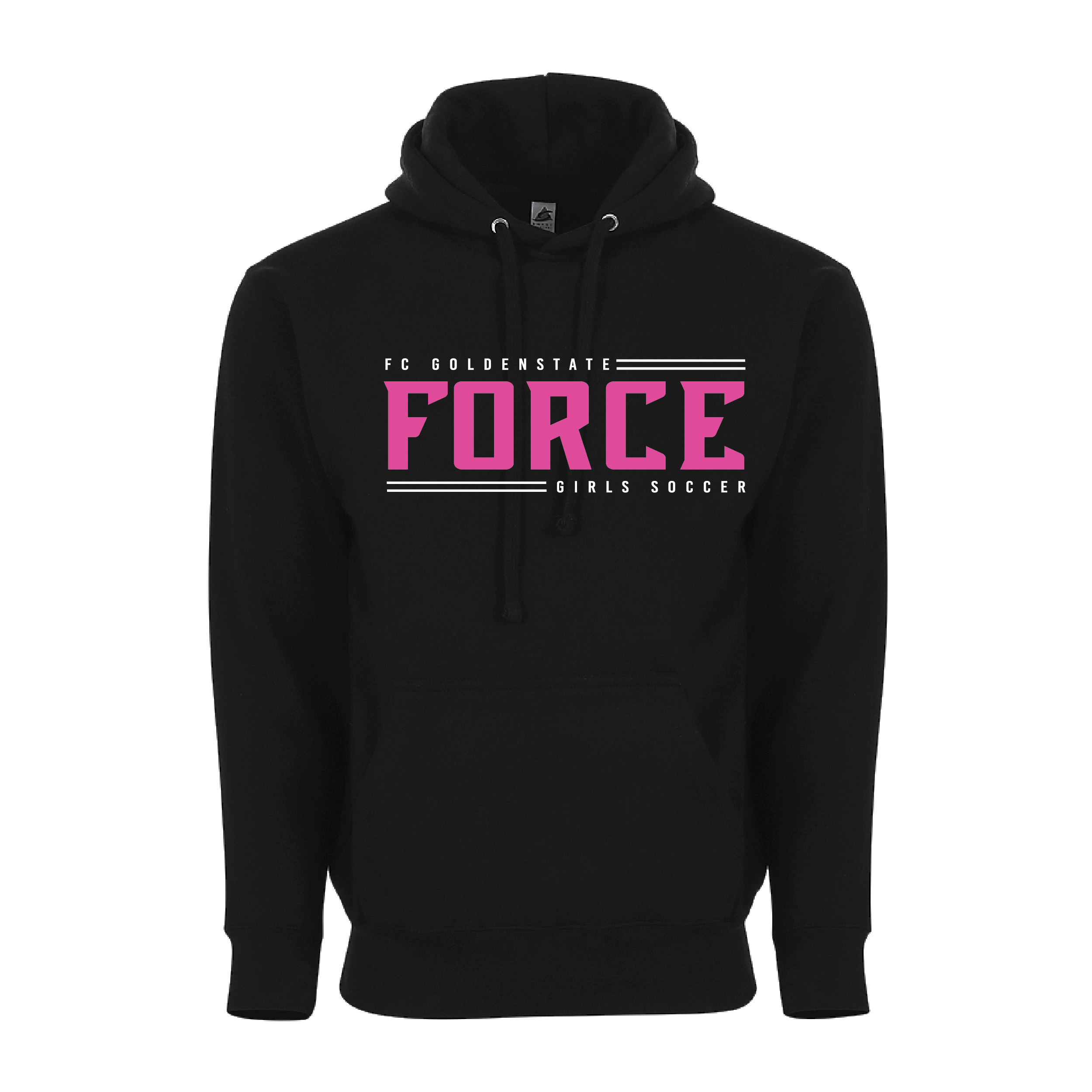 FCGS Girls Black Hoodie D2 (Unisex)
