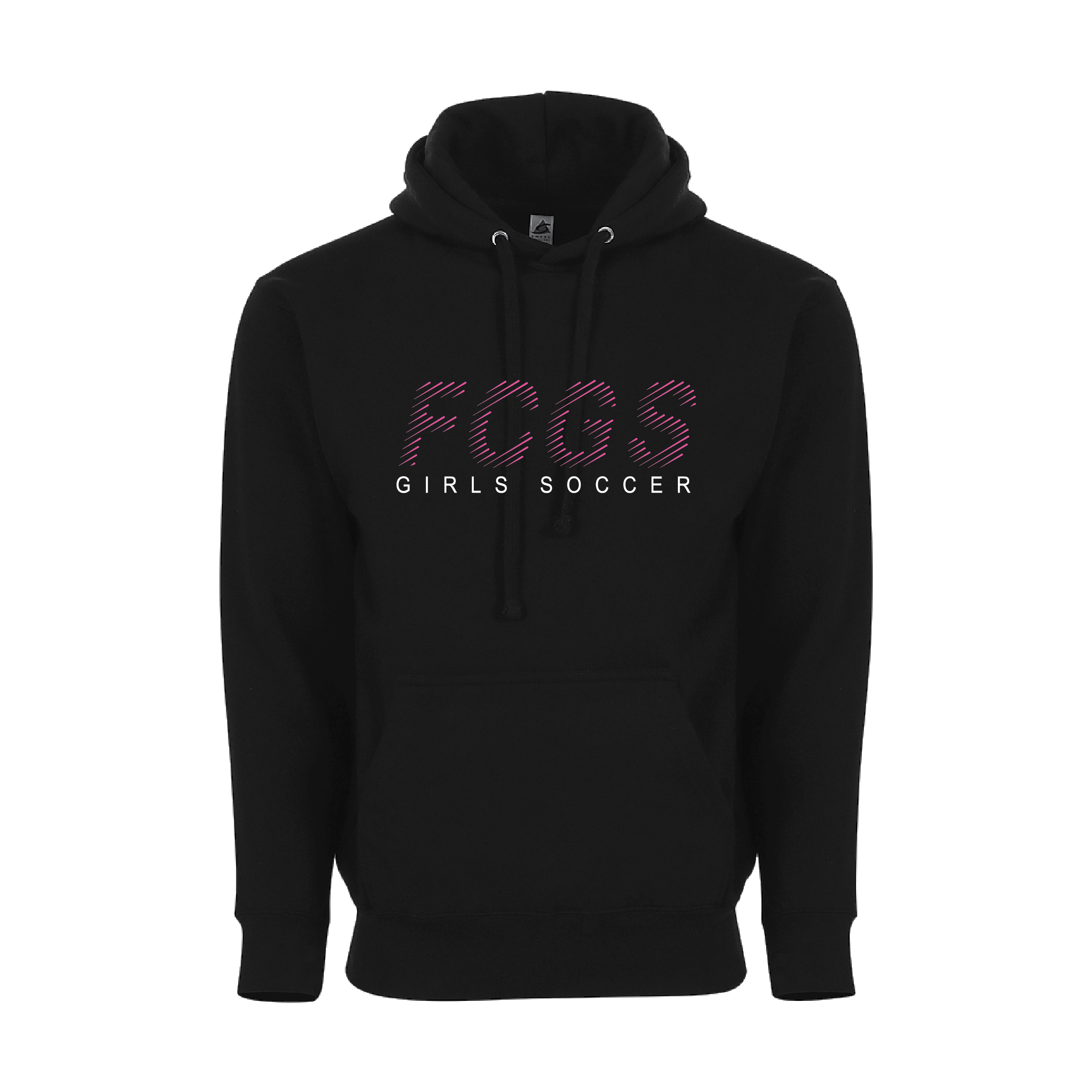 FCGS Girls Black Hoodie D6 (Unisex)