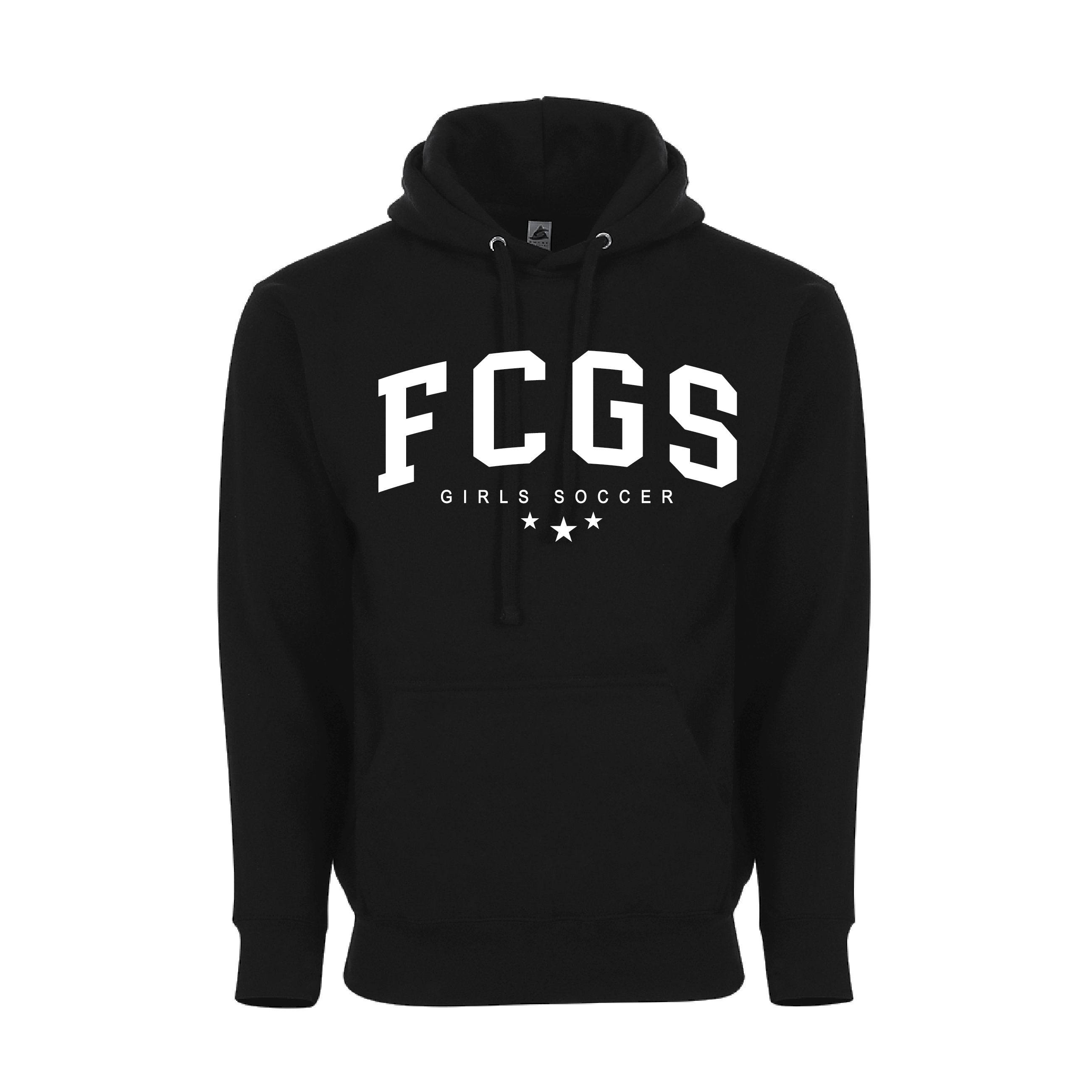 FCGS Girls Black Hoodie D3 (Unisex)