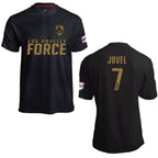 LA Force Britannia Game Jersey Black/Gold - With Player Name and Number