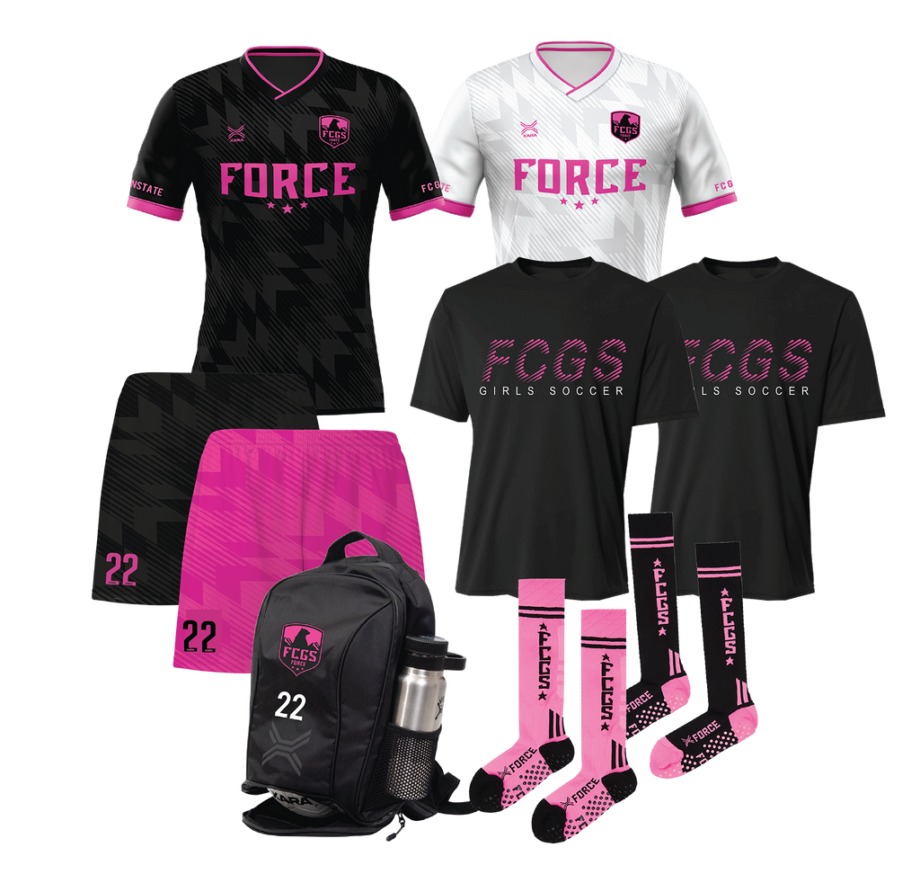 2026 FCGS Force Girls - Uniform Pack $314.93 - Sizes Youth-Adult