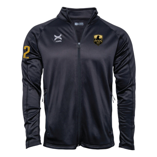 FCGS Force Game St. James Jacket Gold/Black - With Number and Gold Patch