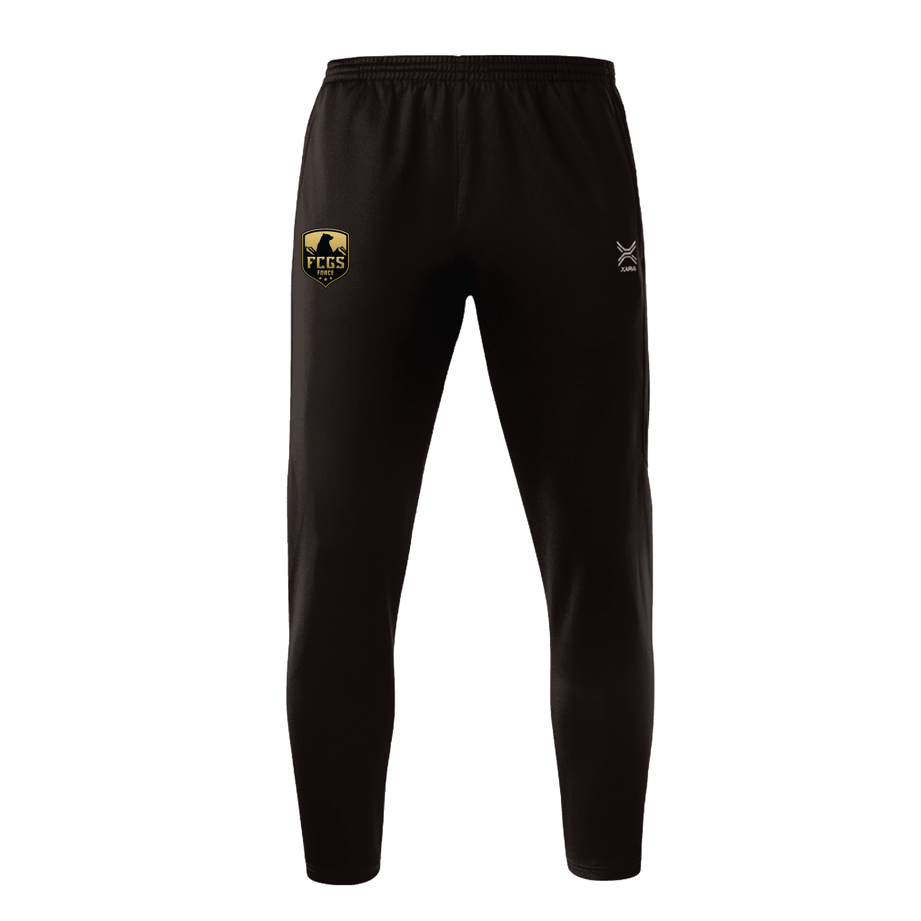 FCGS Force Unisex Game St. James Pant Black - With Gold Patch