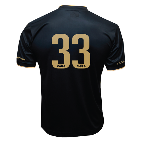 FCGS Force Game Jersey Black/Gold - With Number