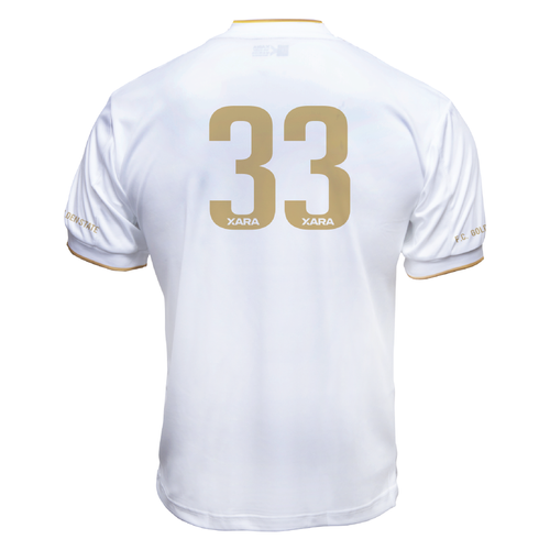 FCGS Force Game Jersey White/Gold - With Number