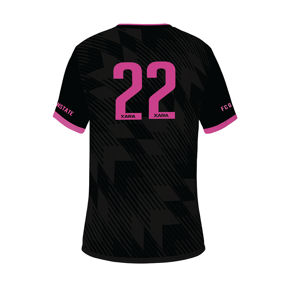 2026 FCGS Force Girls Game Jersey Black/Pink - With Number