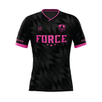 2026 FCGS Force Girls Game Jersey Black/Pink - With Player Number