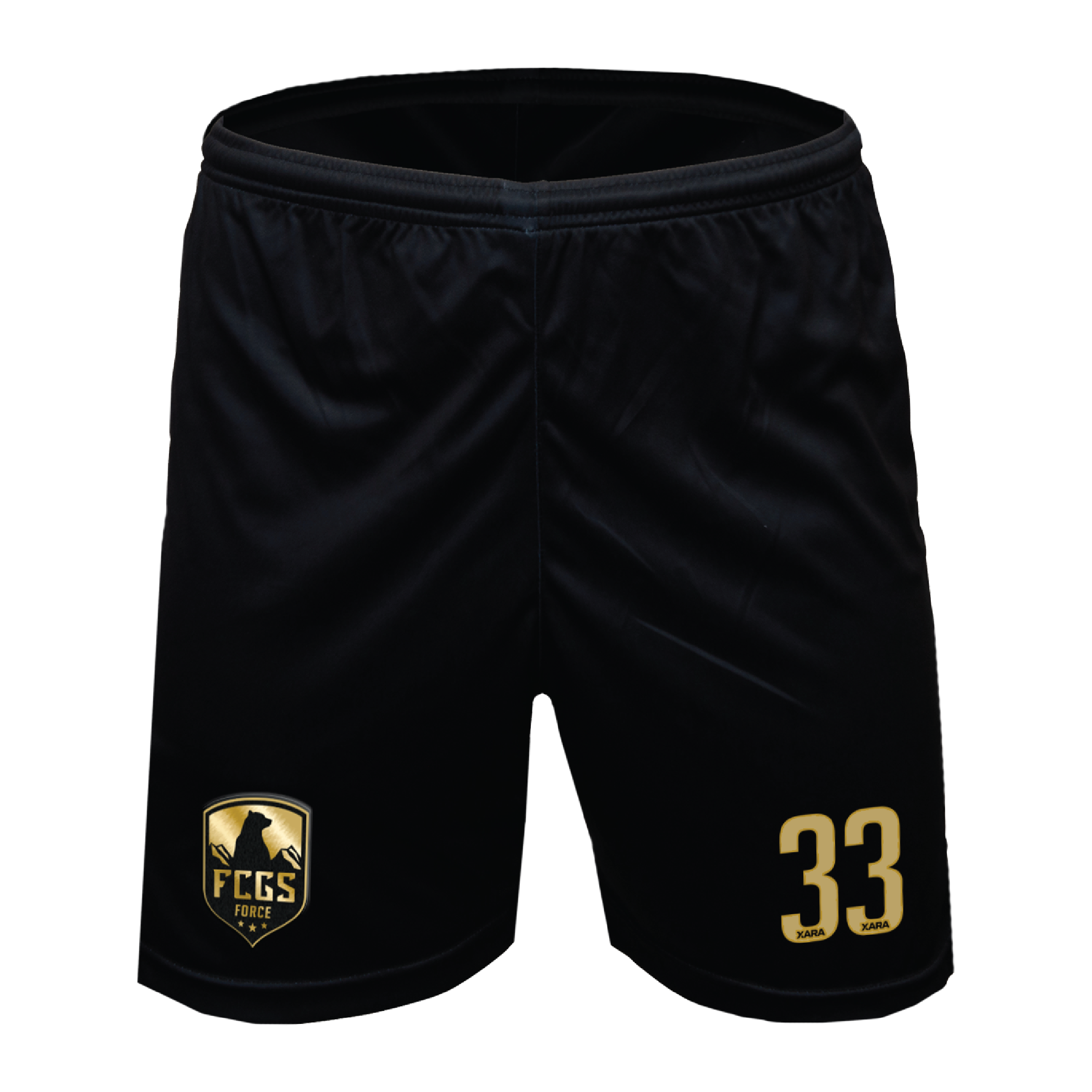 FCGS Force Game Shorts Black