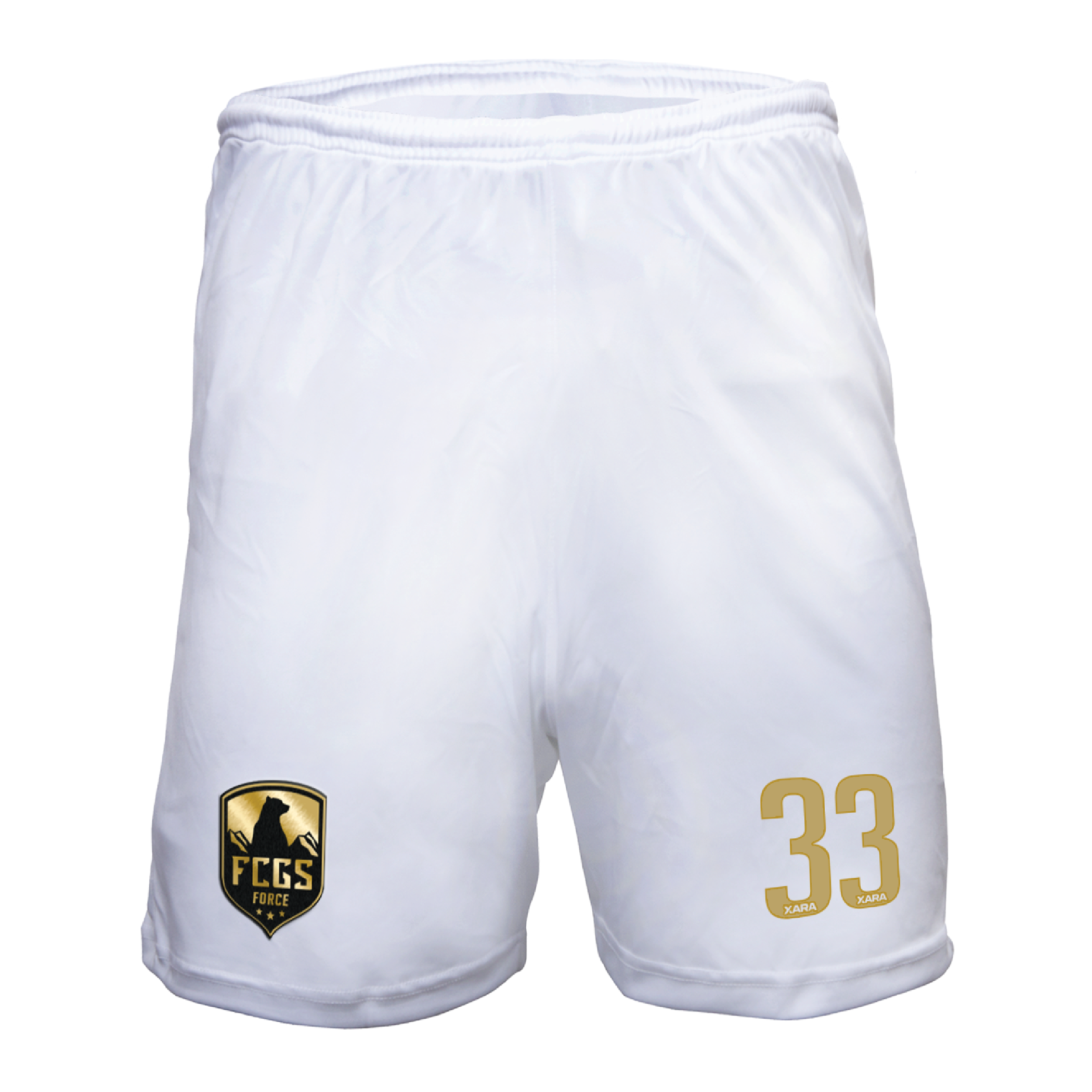 FCGS Force Game Shorts White